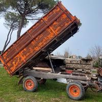rimorchio ribaltabile trilaterale 
