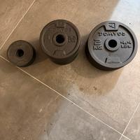 Set dischi ghisa bilanciere Decathlon