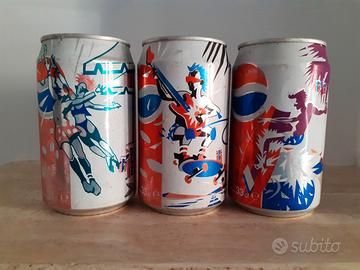 3 Lattine Vuote Pepsi Summer 1994