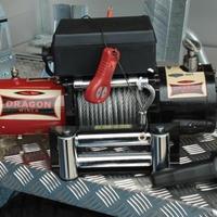 Verricello rinforzato 8000Lb 12V Dragon Winch