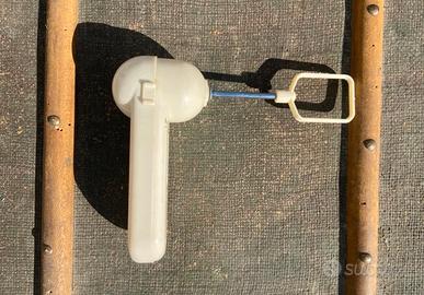 Sbattitore con una frusta