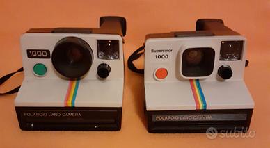 Polaroid 1000 e Supercolor 1000 vintage