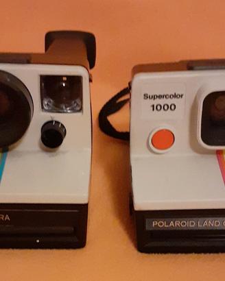 Polaroid 1000 e Supercolor 1000 vintage