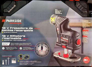 Nuovo!fresa ricaricabile 12v Parkside GARANZIA