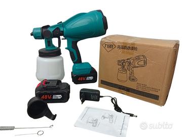 Pistola spruzza vernice a batteria 
