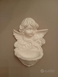 acquasantiera in ceramica 