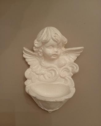 acquasantiera in ceramica 