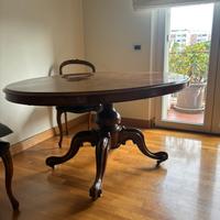 Tavolo vintage reclinabile