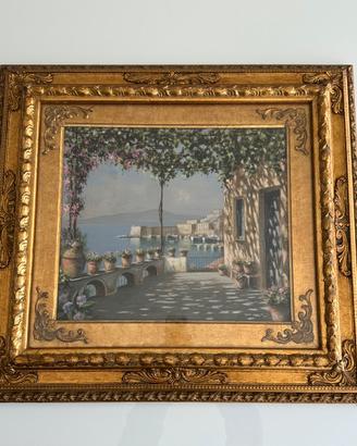 QUADRO DI MARIO IRACE, PERGOLATO GAETANO