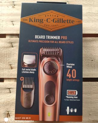 King c Gillette, Rasoio regolabarba.