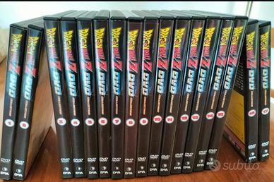  LOTTO DVD DRAGON BALLZ dal  n.1 al 17