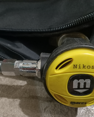 Erogatore primo secondo stadio attrezzat subacquea