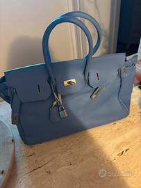 Borsa in pelle vera artigianale