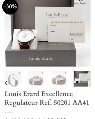 Orologio Louis Erard Excellence --NUOVO