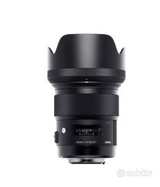 Sigma art 50 mm 1.4 x Nikon + sigma dock