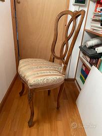 6 sedie in stile