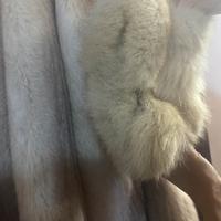 Pelliccia di volpe bianca