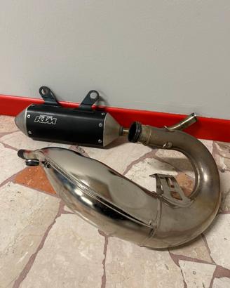 Scarico marmitta originale ktm sx 125 2023