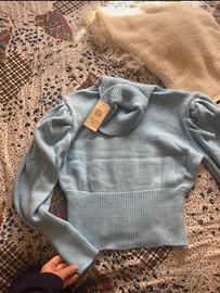 Maglioncino Azzurro/Turchese