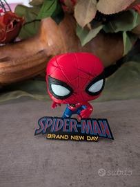 Spiderman statuetta stile brand new day+ logo PLA