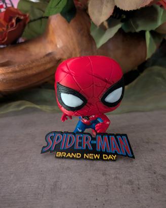 Spiderman statuetta stile brand new day+ logo PLA