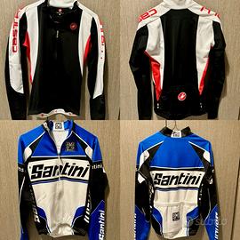 Abbigliamento ciclismo Castelli e Santini