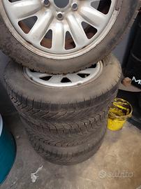 Gomme invernali 205/55R16/91H con Cerchi in acciai