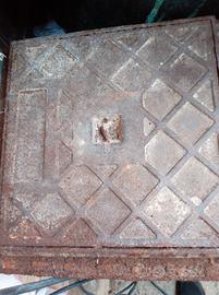 tombini chiusini usati metallo