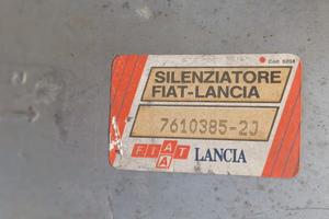 fiat panda e lancia y scarico completo 