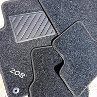 Tappettini auto originali per 208