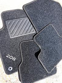 Tappettini auto originali per 208