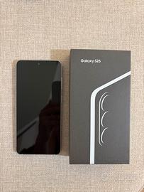 SAMSUNG Galaxy S26 256GB, 256 GB, Silver Shadow