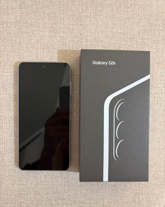 SAMSUNG Galaxy S26 256GB, 256 GB, Silver Shadow