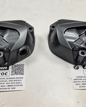 COPPIA COPERCHI VALVOLA TESTA CILINDRO BMW R1250 G