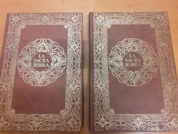 La Sacra Bibbia in 4 Volumi.