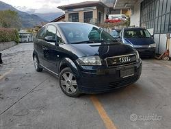 Ricambi Audi A2 2003 nera e grigio chiaro