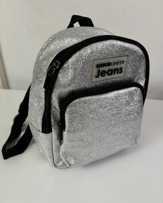 Zaino bambina NUOVO Tintaunita Jeans glitter