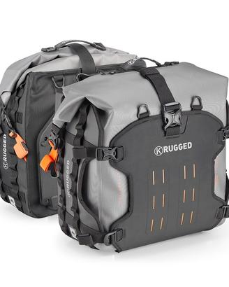 COPPIA VALIGIE LATERALI AV07 RUGGED 30L KAPPA