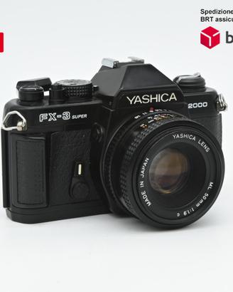 Yashica FX3 Super 2000 + Yashica 50 F1.9
