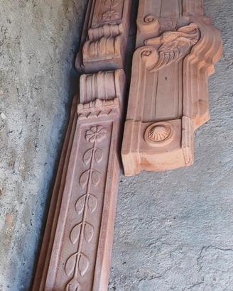 cornicioni in terracotta Cotto Chiti Firenze