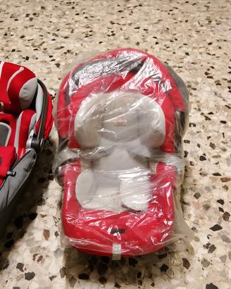 Navicella PEG Perego+copertina colore rosso.