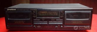 Lettore piastra cassette Pioneer CT W205 R  			