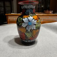 Vaso decorato altezza 21cm