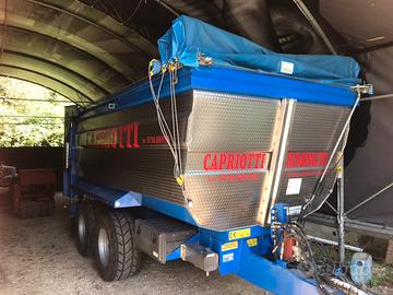 Rimorchio agricolo dumper inox