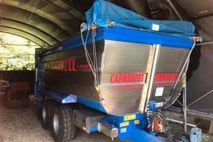 Rimorchio agricolo dumper inox