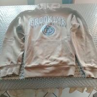 Felpa Alcott con cappuccio beige XL