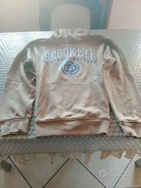 Felpa Alcott con cappuccio beige XL