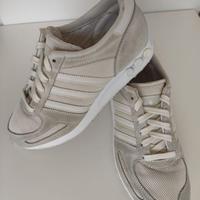 ADIDAS L.A. TRAINER Originali Pelle Tessuto BeigeB