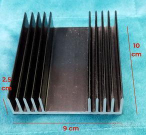 Dissipatore in alluminio