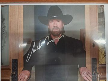 autografo Chuck Norris